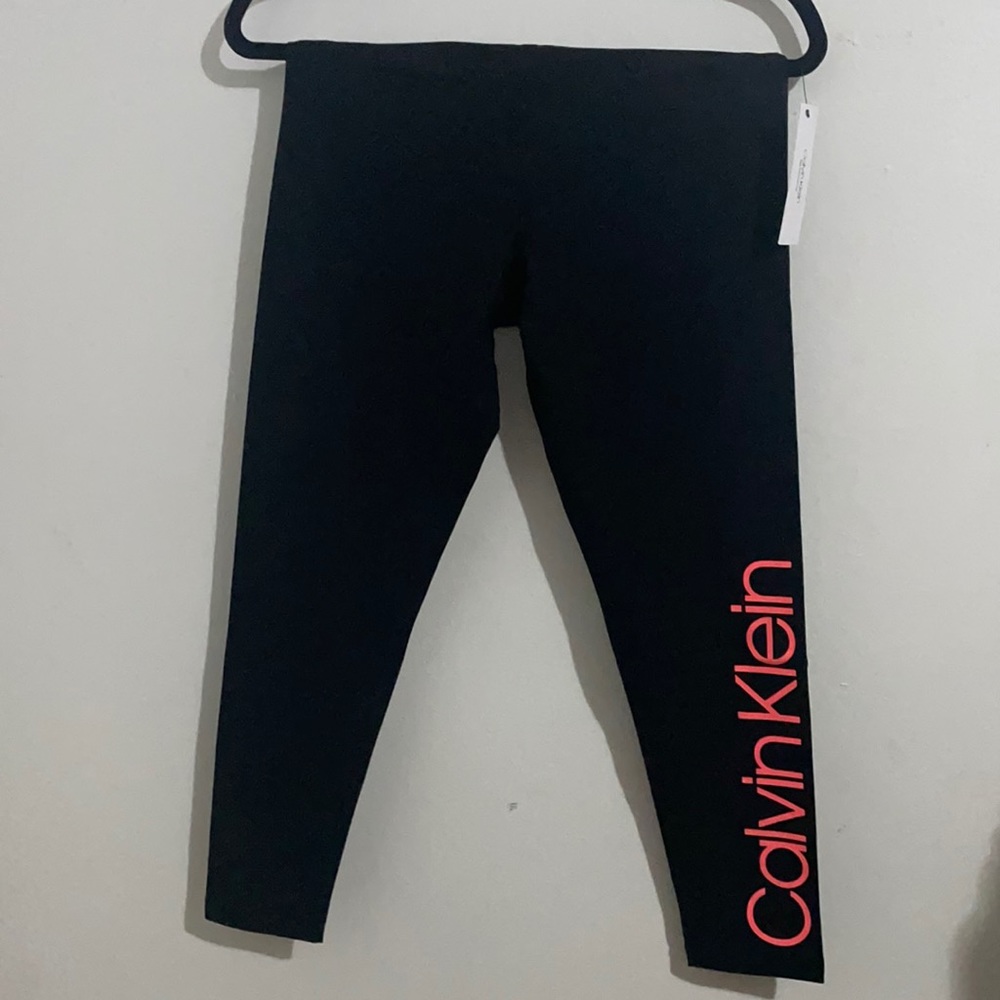 Calvin Klein tights.